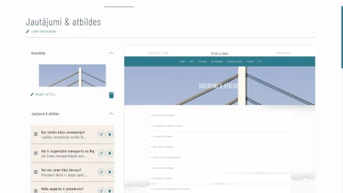Программа и места свадебного мероприятия