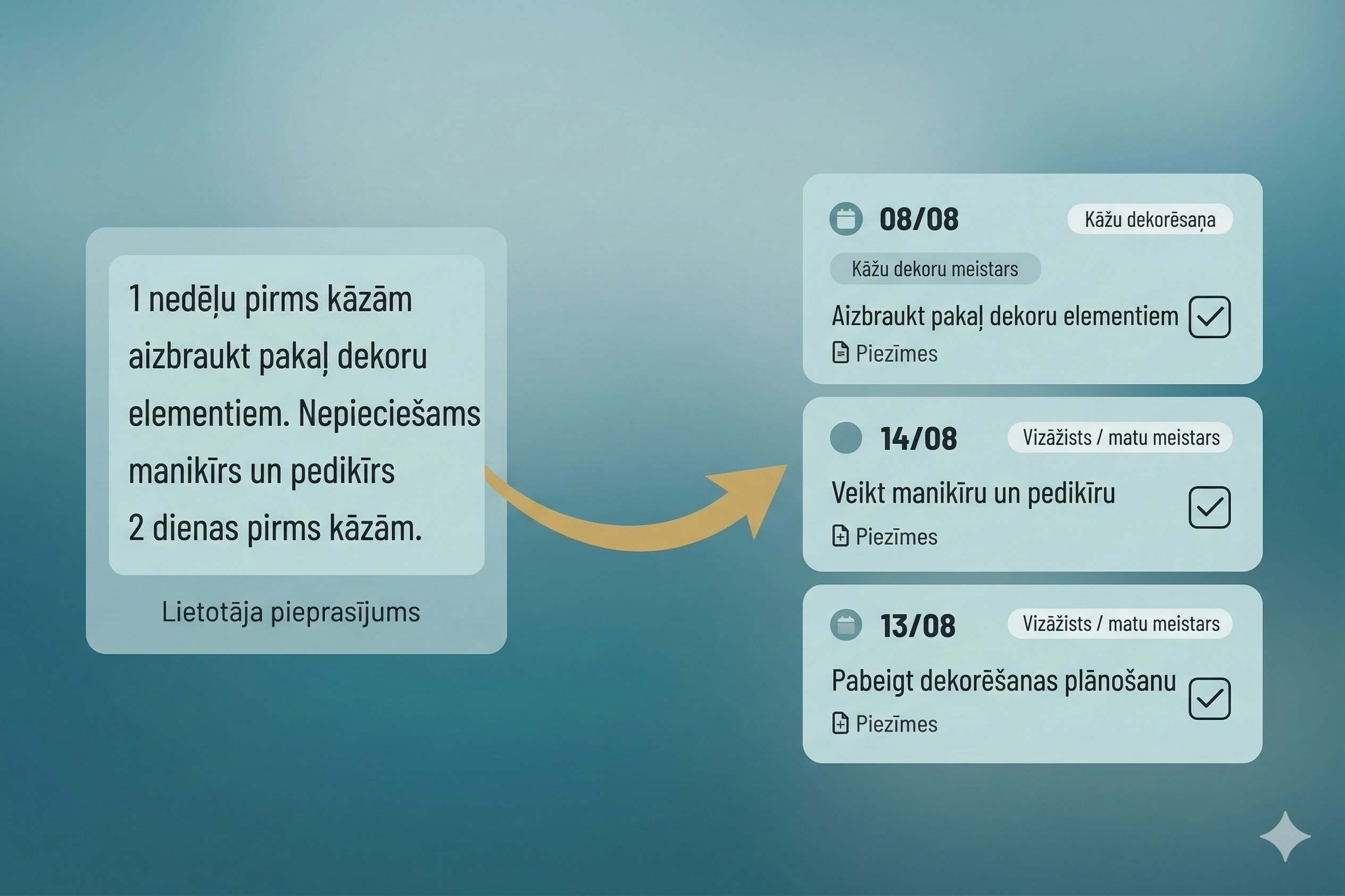 AI uzdevumu ģenerators